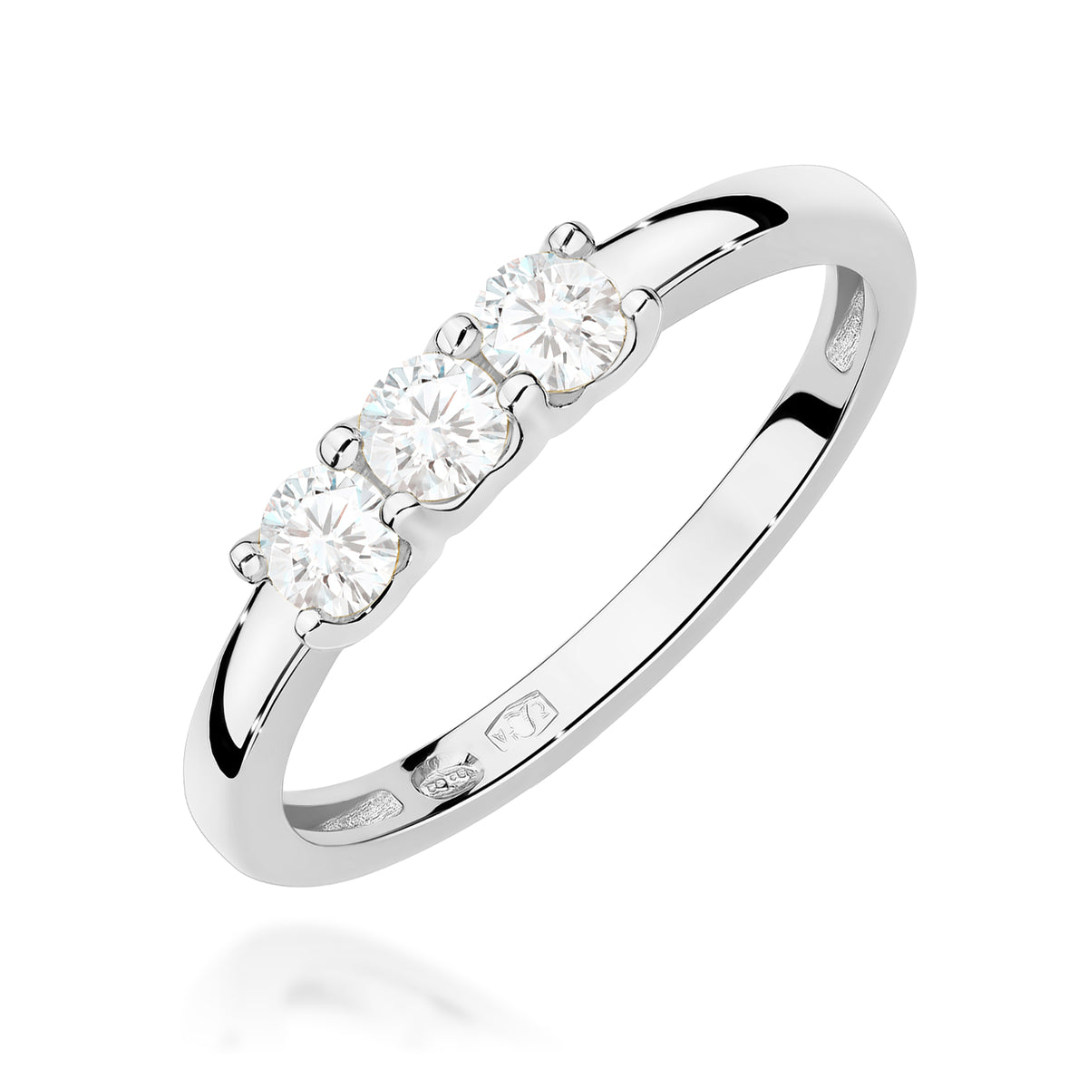 Inel Aur 14K cu Diamante de Laborator 0.30 ct