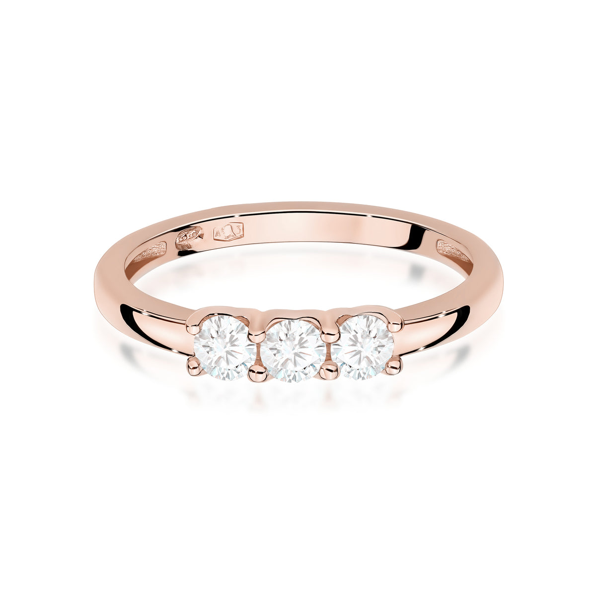 Inel Aur 14K cu Diamante Naturale 0.30 ct