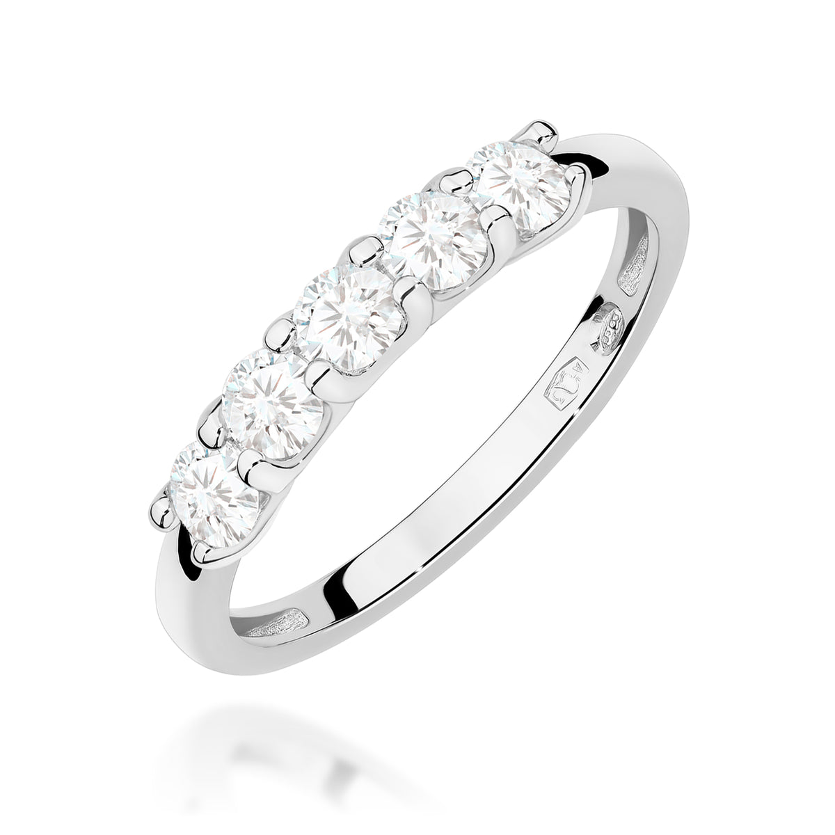 Inel Aur 14K cu Diamante de Laborator 0.50 ct