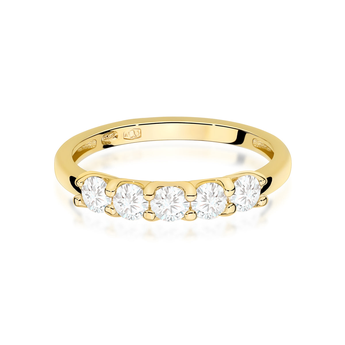 Inel Aur 14K cu Diamante Naturale 0.50 ct
