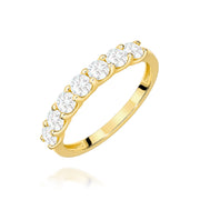 Inel Aur 14K cu Diamante Naturale 0.70 ct