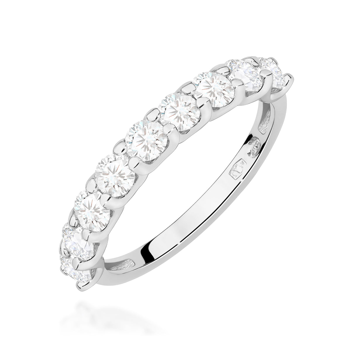 Inel Aur 14K cu Diamante de Laborator 0.90 ct