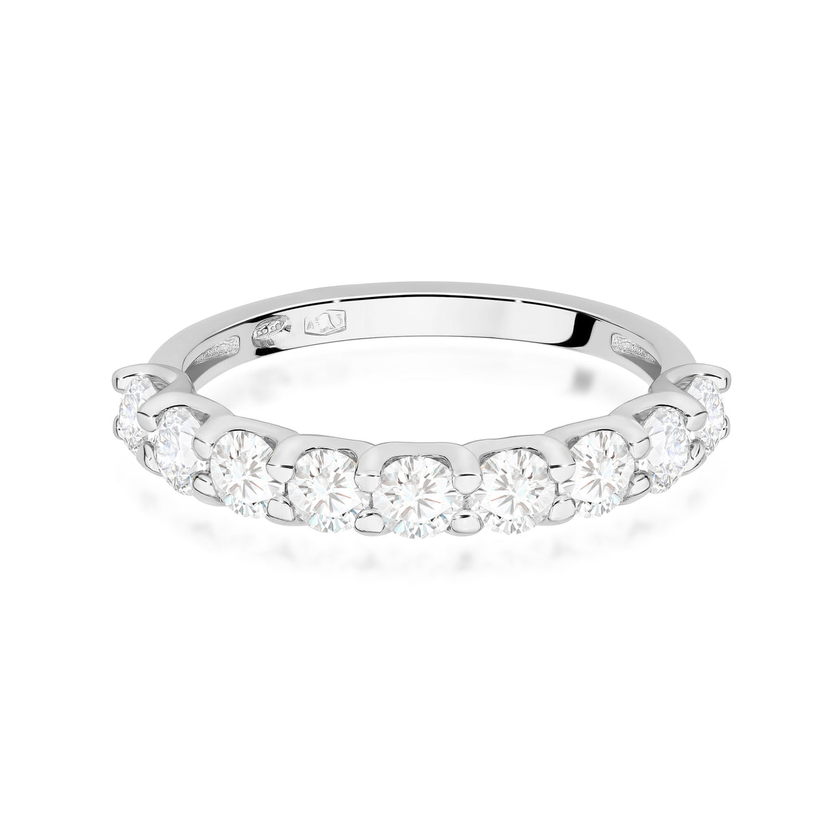 Inel Aur 9K cu Diamante de Laborator 0.90 ct