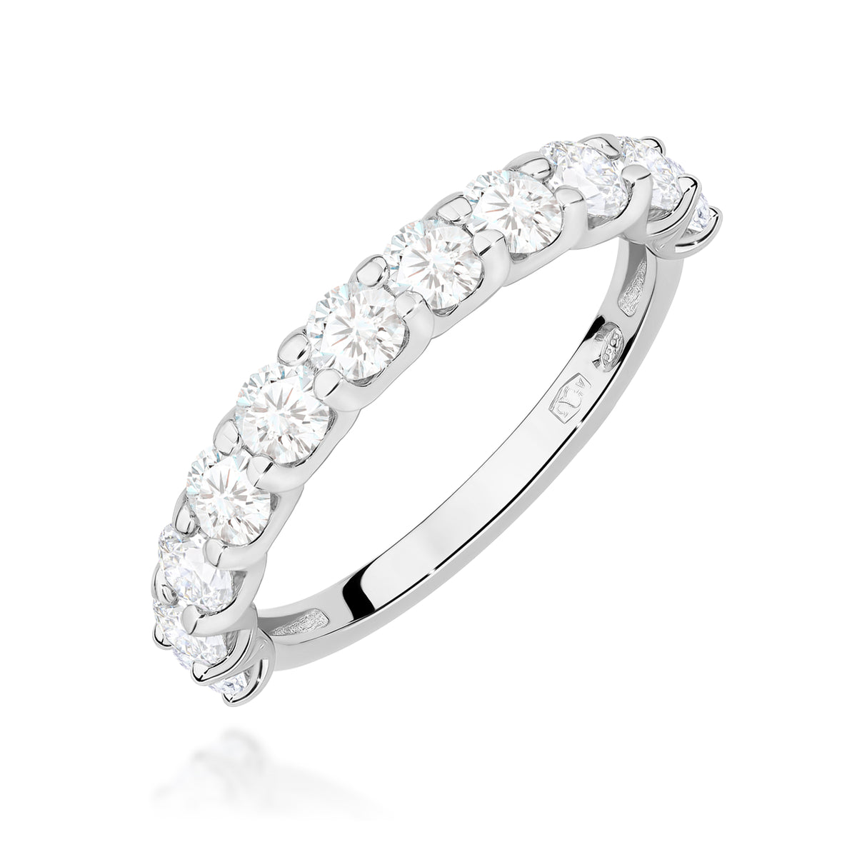 Inel Aur 14K cu Diamante Naturale 1.10 ct