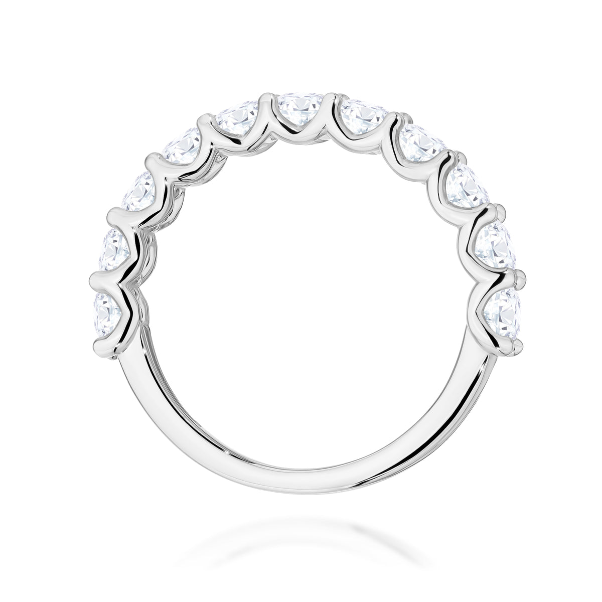 Inel Aur 9K cu Diamante de Laborator 1.10 ct