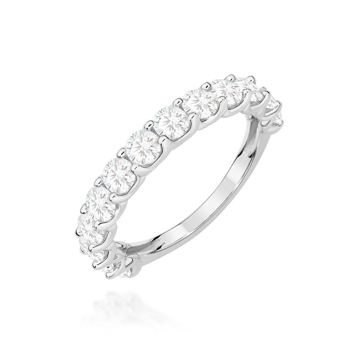 Inel Aur 9K cu Diamante de Laborator 1.30 ct
