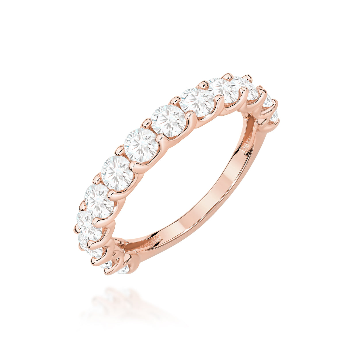 Inel Aur 14K cu Diamante de Laborator 1.30 ct