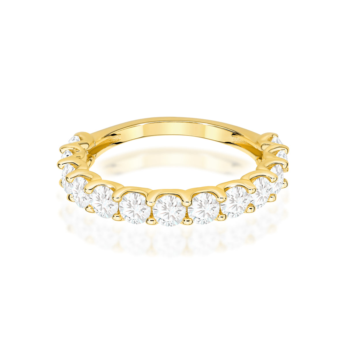 Inel Aur 9K cu Diamante Naturale 1.30 ct
