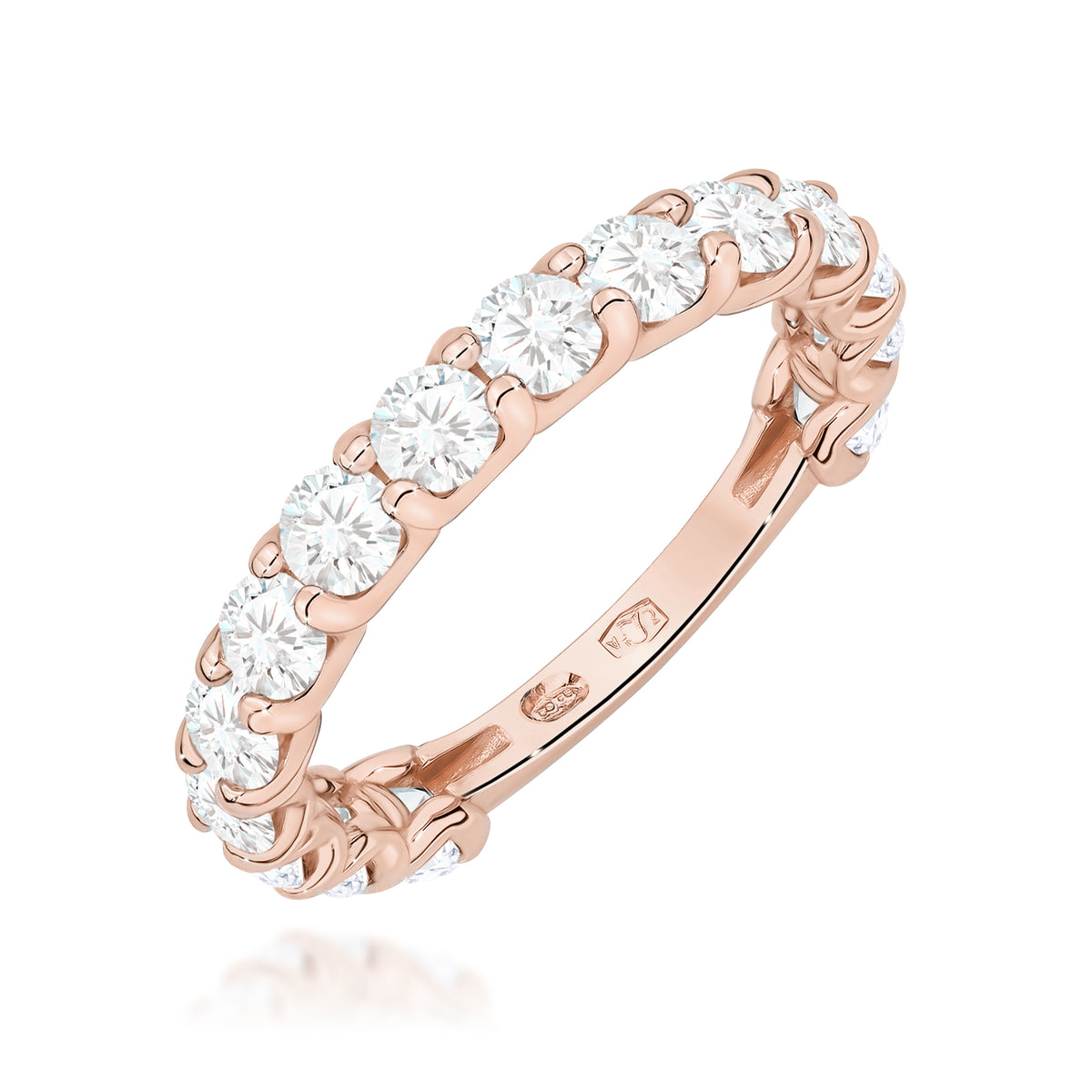 Inel Aur 14K cu Diamante de Laborator 1.50 ct