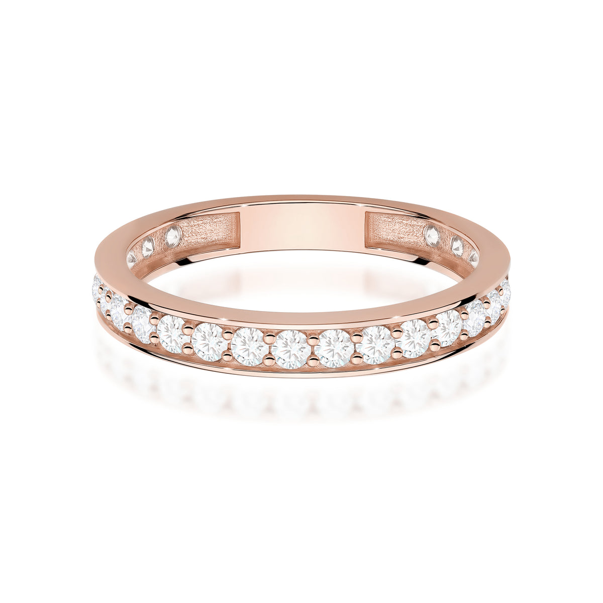 Inel Aur 14K cu Diamante de Laborator 0.46 ct