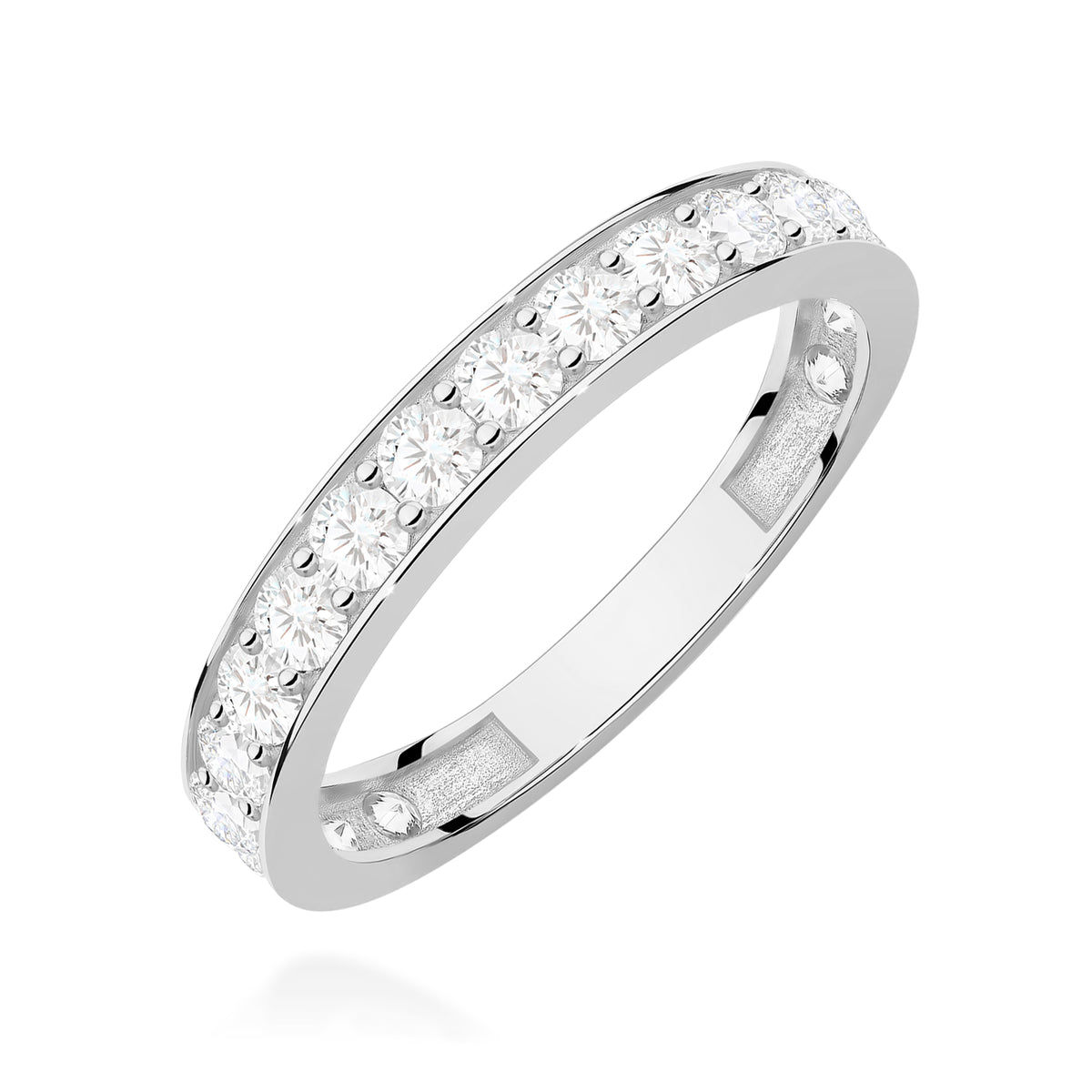 Inel Aur 14K cu Diamante de Laborator 0.76 ct