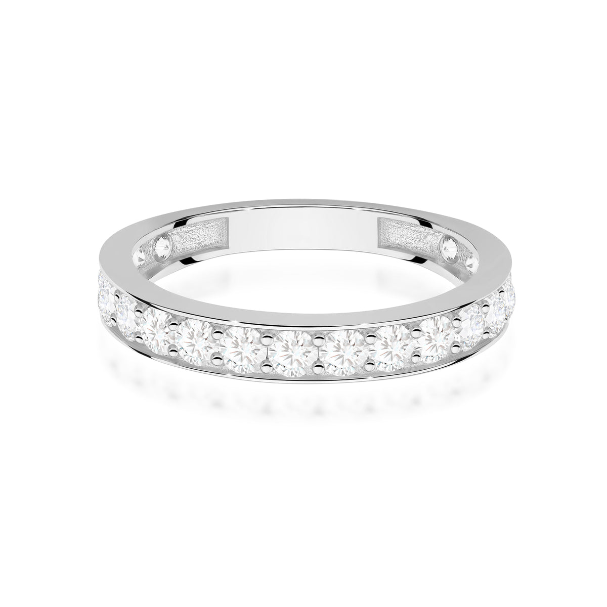 Inel Aur 9K cu Diamante de Laborator 0.76 ct