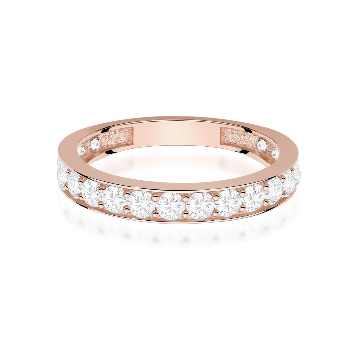 Inel Aur 14K cu Diamante Naturale 0.76 ct