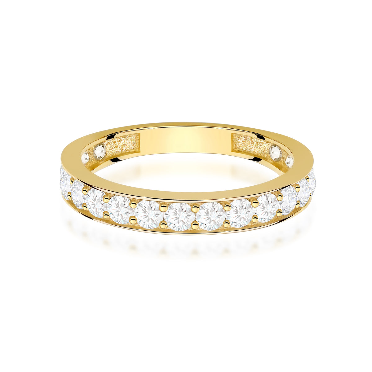 Inel Aur 14K cu Diamante de Laborator 0.76 ct
