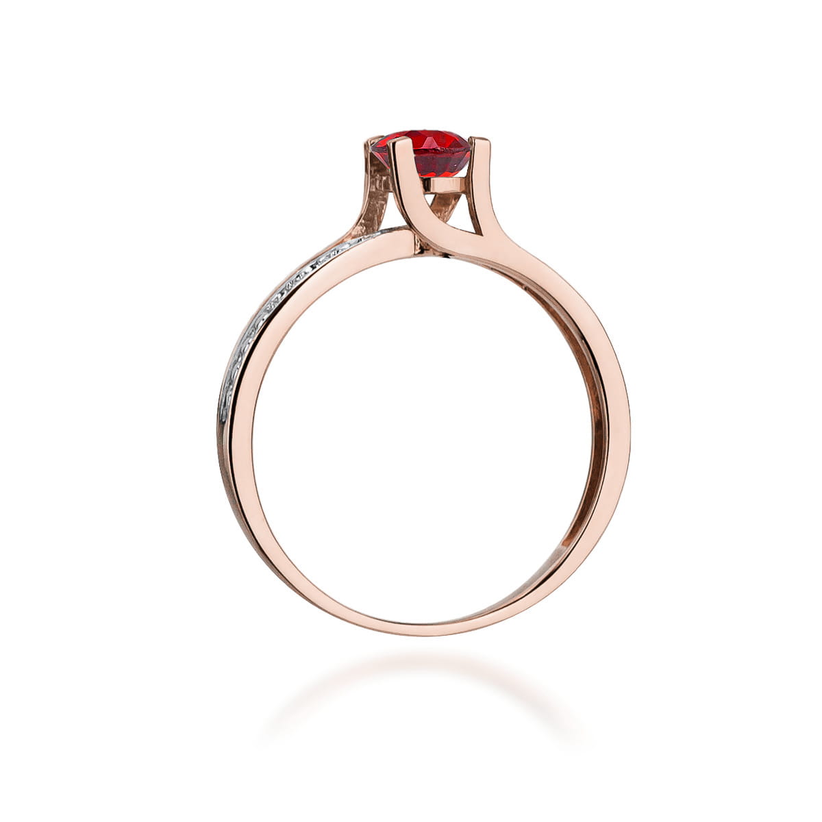 Inel Aur 14K W106 Rubin 0.60ct