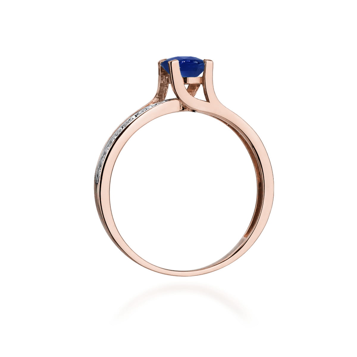 Inel Aur 14K W106 Safir 0.50ct