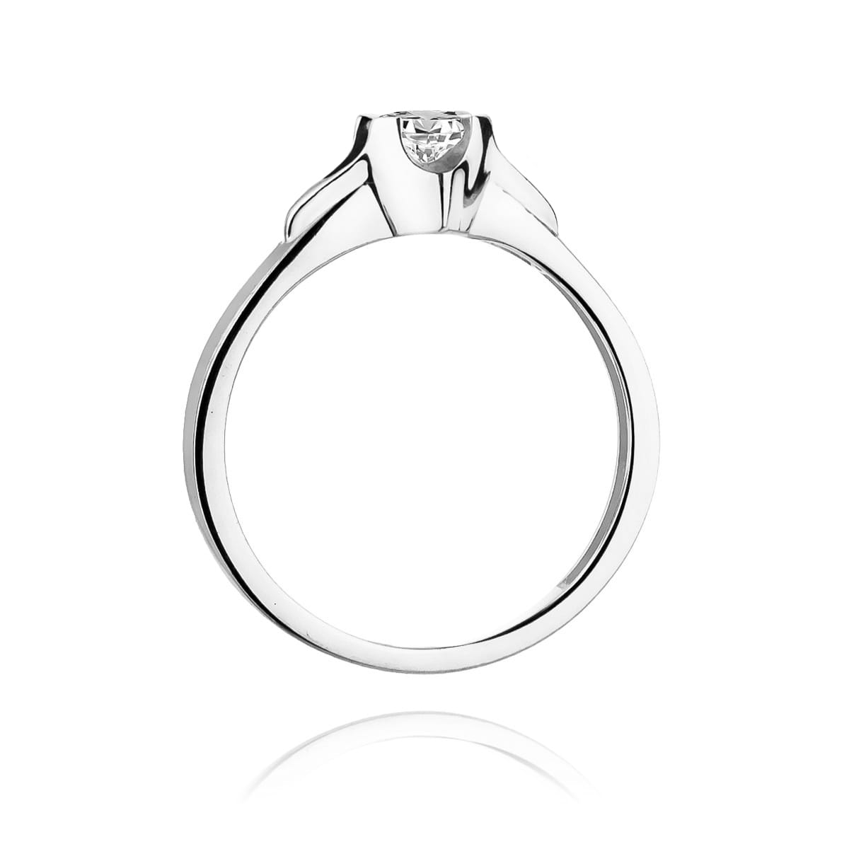Inel Aur 14K cu Diamant Natural 0.23 ct