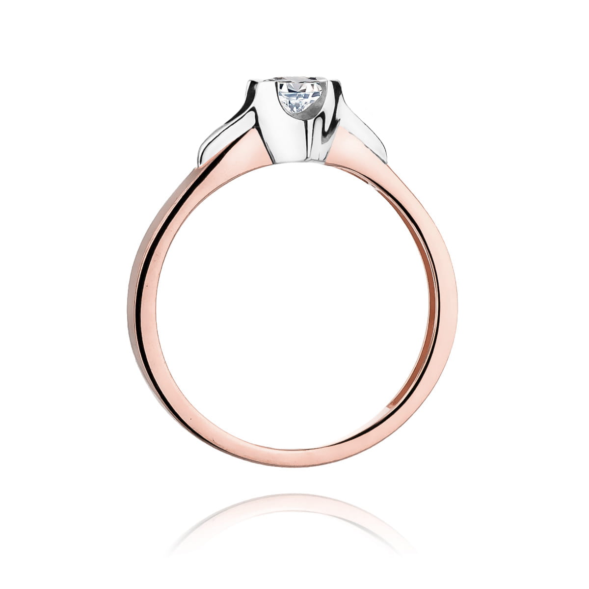 Inel Aur 14K cu Diamant Natural 0.20 ct