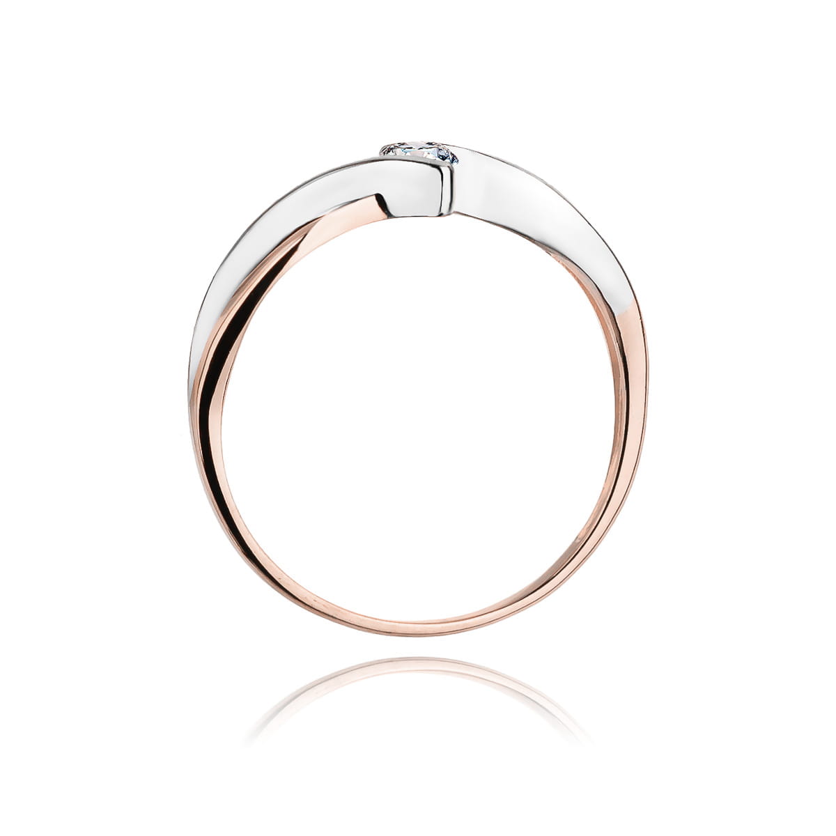 Inel Aur 14K W191B Diamant 0.08ct
