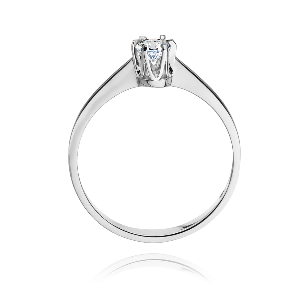 Inel Aur 14K cu Diamant Natural 0.20 ct
