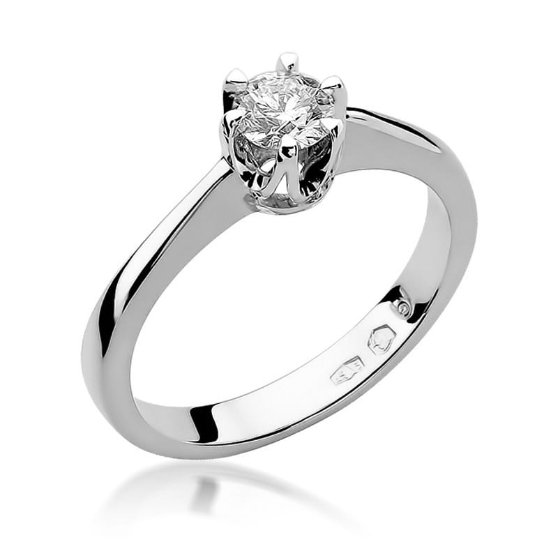 Inel Aur 14K cu Diamant Natural 0.25 ct
