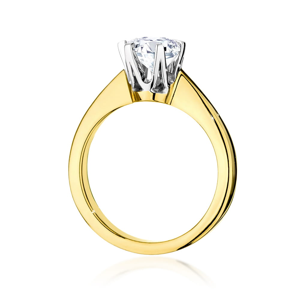 Inel Aur 14K cu Diamant Natural 0.70 ct