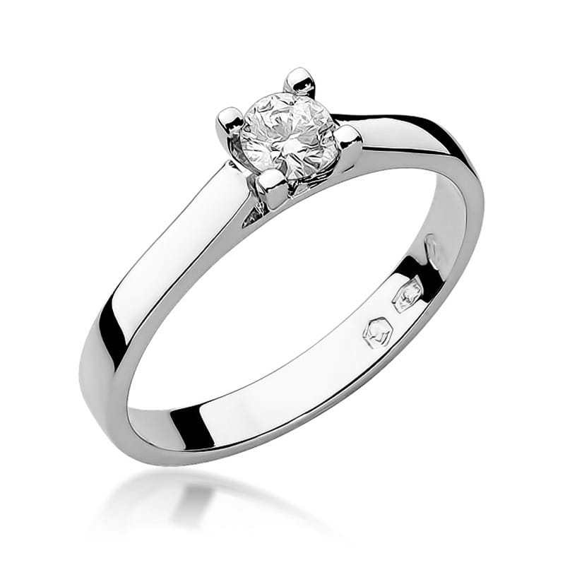 Inel Aur 14K cu Diamant Natural 0.20 ct