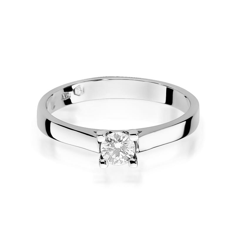 Inel Aur 14K cu Diamant Natural 0.20 ct