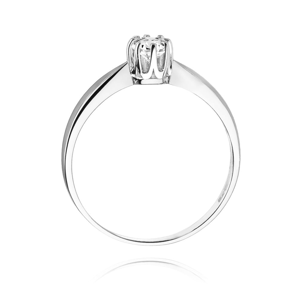 Inel Aur 14K W228 Diamant 0.20ct