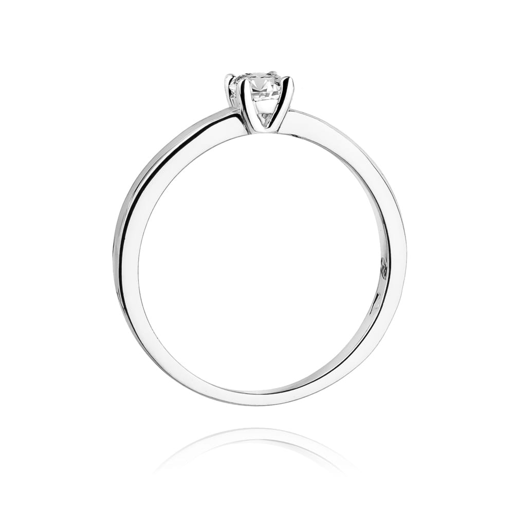 Inel Aur 14K W292 Diamant 0.15ct