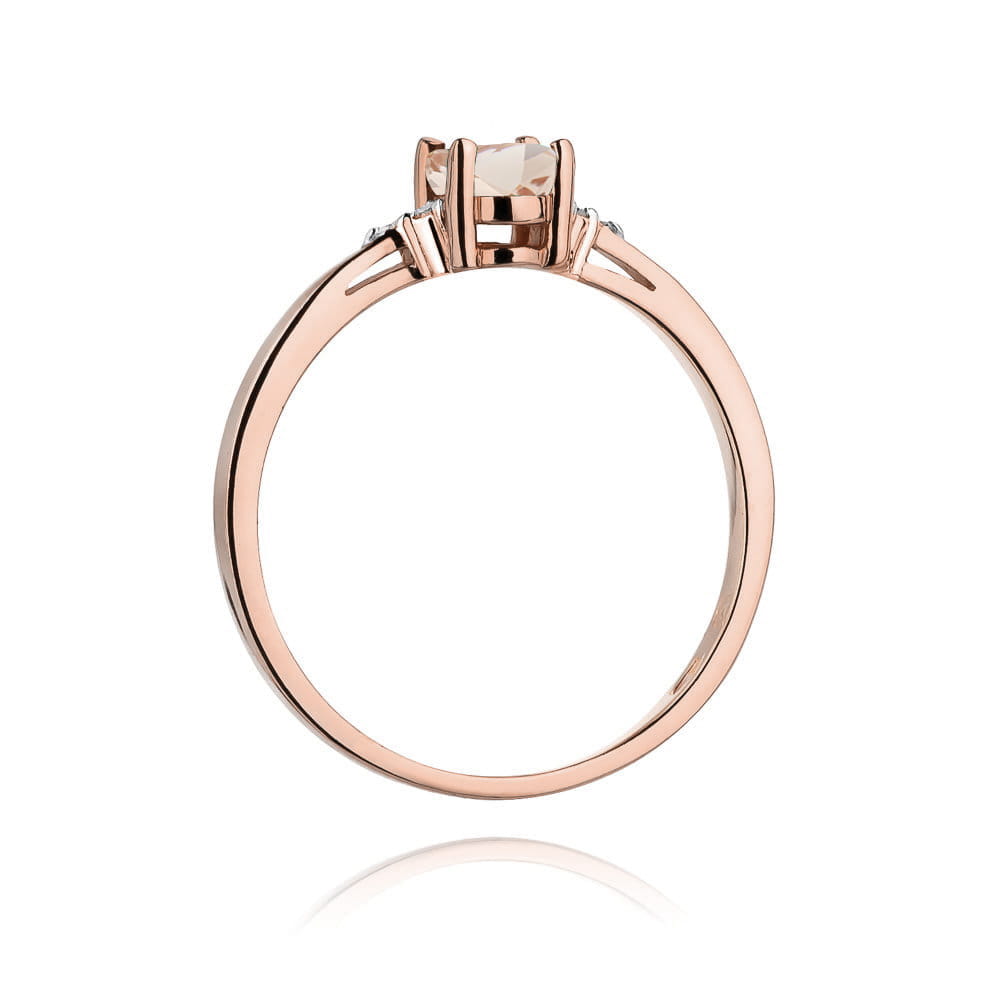 Inel Aur 14K W301 Morganit 0.40ct