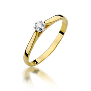 Inel Aur 14K W311 Diamant 0.10ct