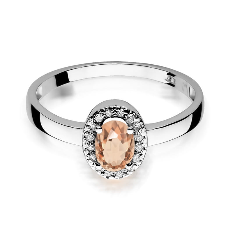 Inel Aur 14K W330 Morganit 0.40ct