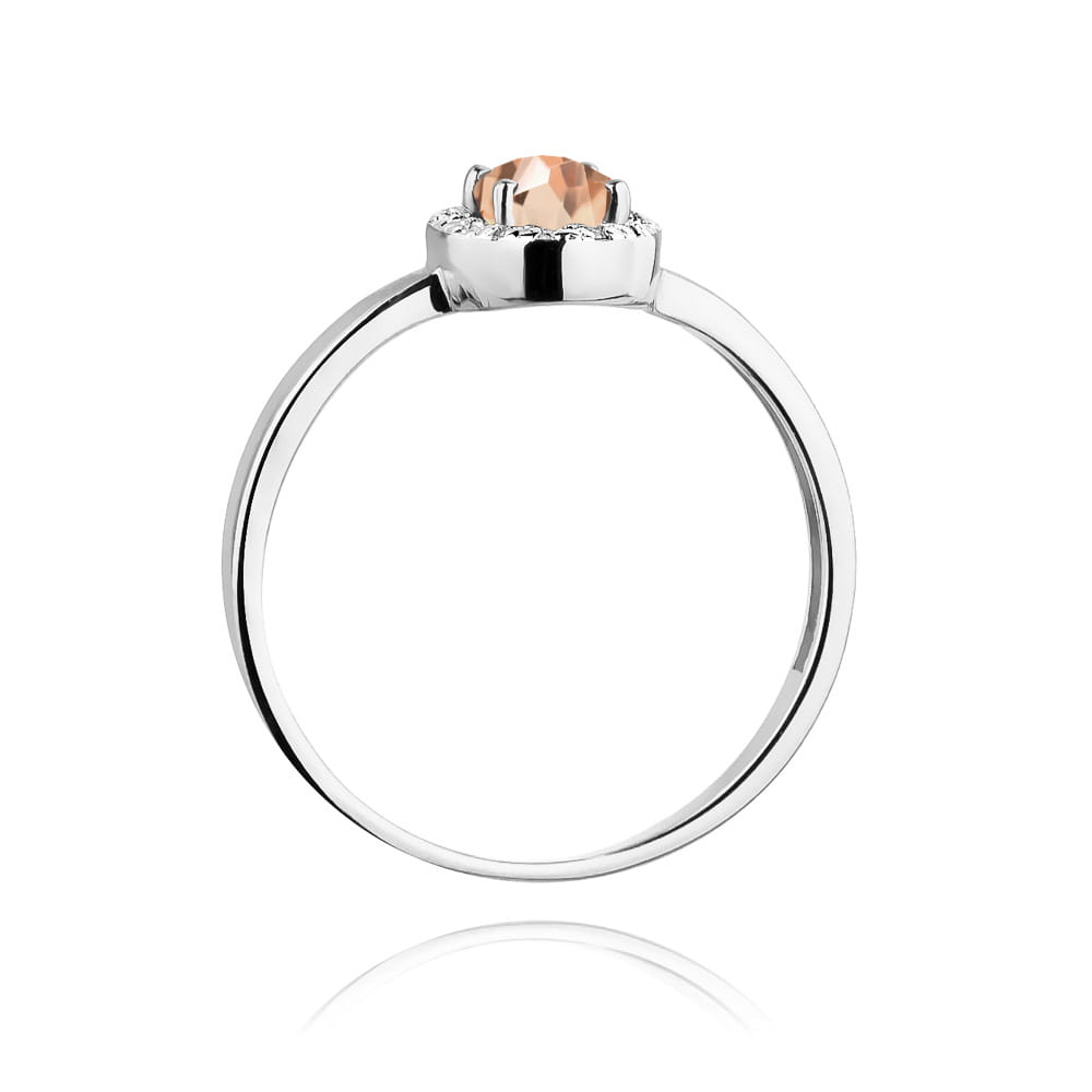 Inel Aur 14K W330 Morganit 0.40ct