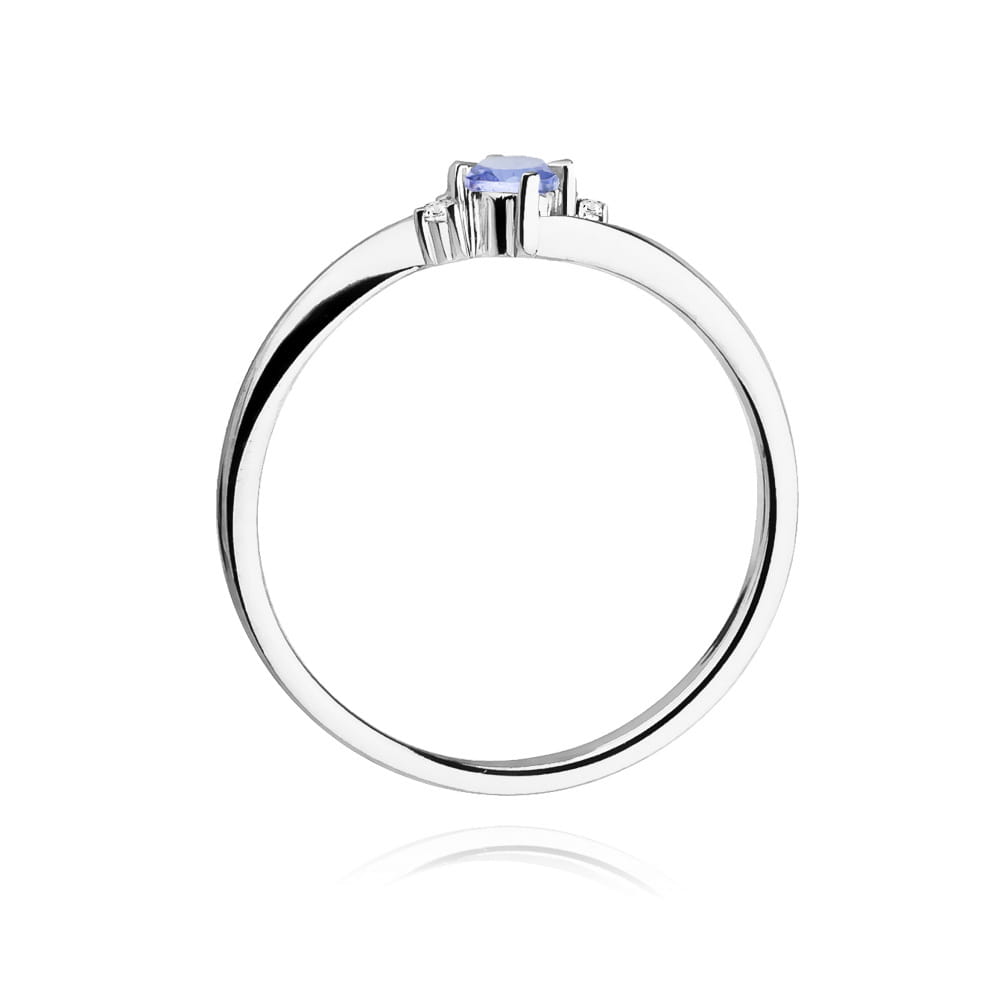 Inel Aur 14K W346 Tanzanit 0.15ct