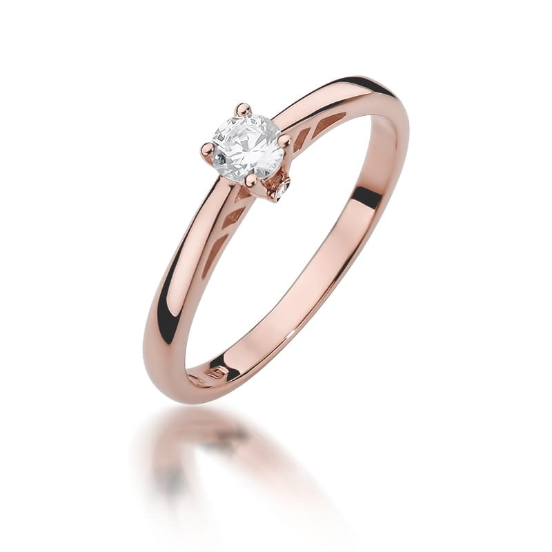 Inel Aur 14K cu Diamant 0.24 ct