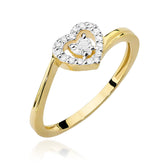 Inel Aur 14K cu Diamant 0.18 ct