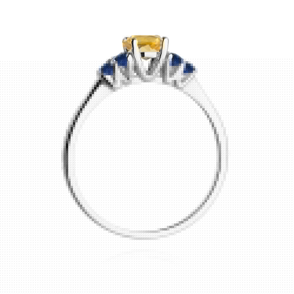 Inel Aur 14K W451 Citrin 0.50ct