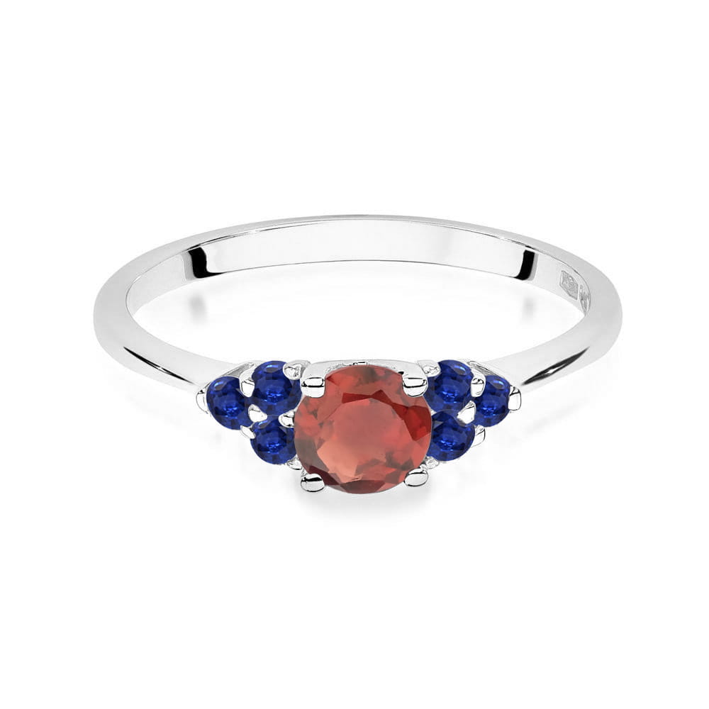 Inel Aur 14K W451 Granat 0.60ct