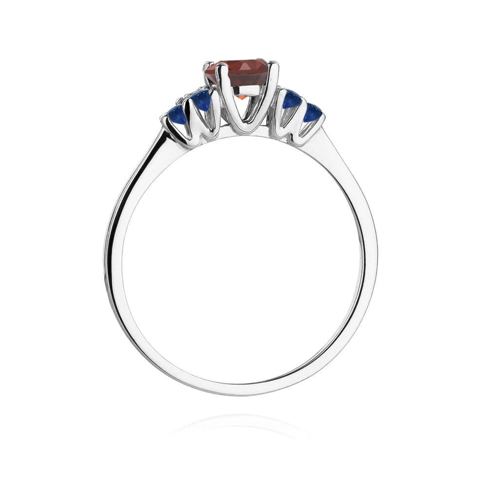 Inel Aur 14K W451 Granat 0.60ct