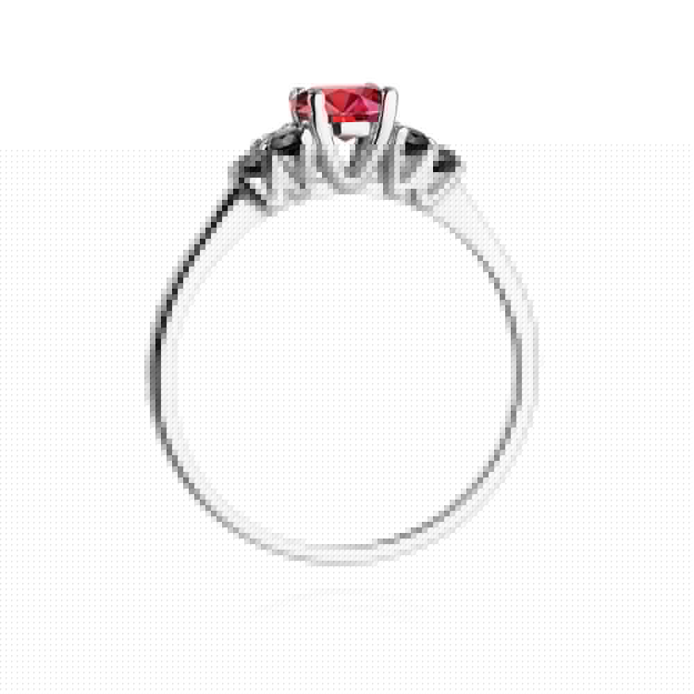 Inel Aur 14K W451 Rubin 0.60ct