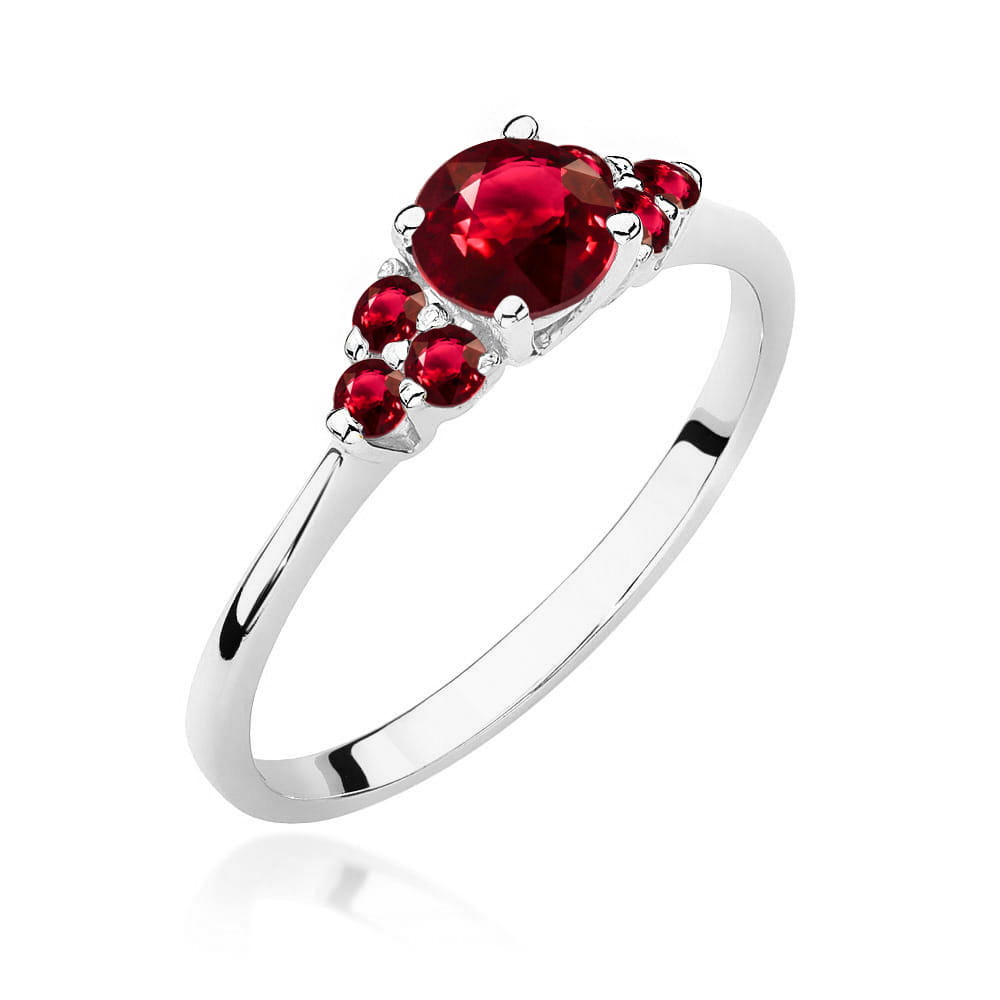 Inel Aur 14K W451 Rubin 0.60ct