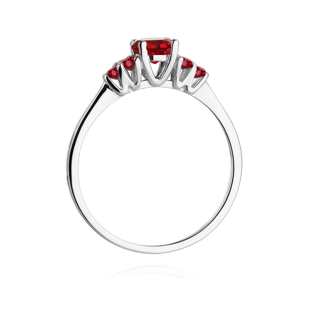 Inel Aur 14K W451 Rubin 0.60ct