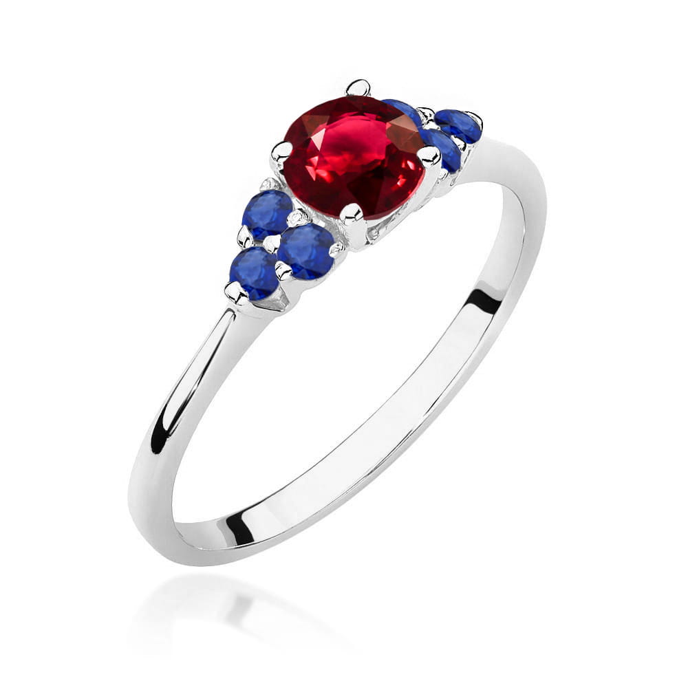 Inel Aur 14K W451 Rubin 0.60ct