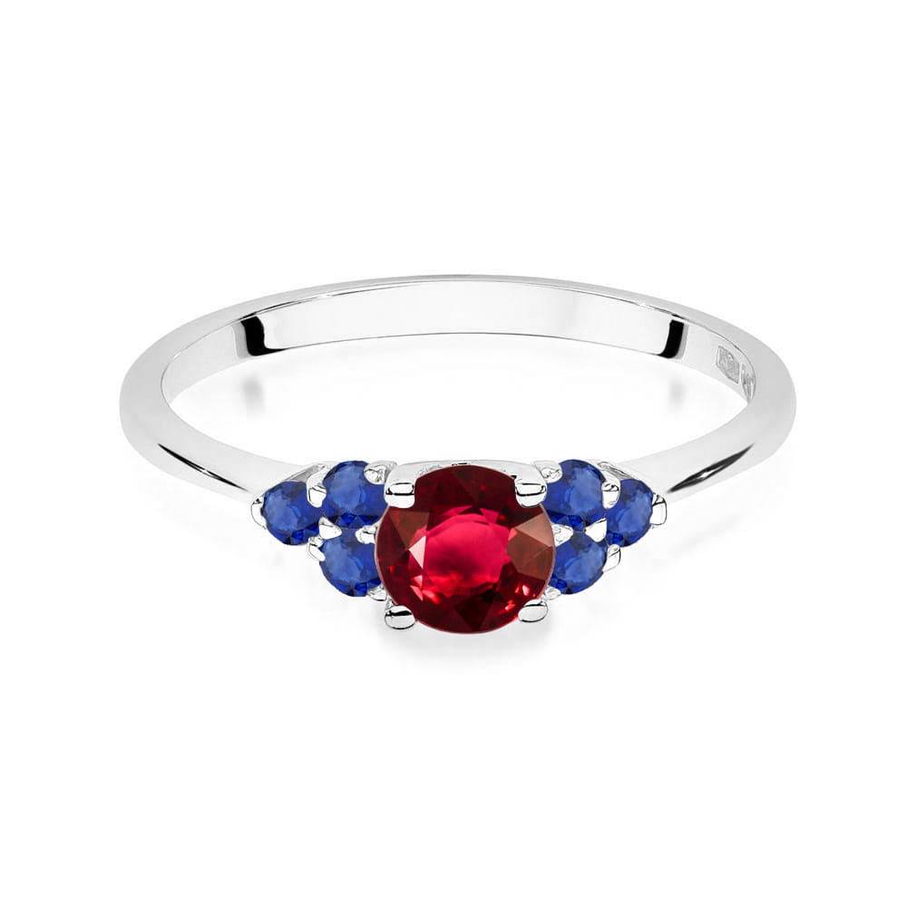 Inel Aur 14K W451 Rubin 0.60ct