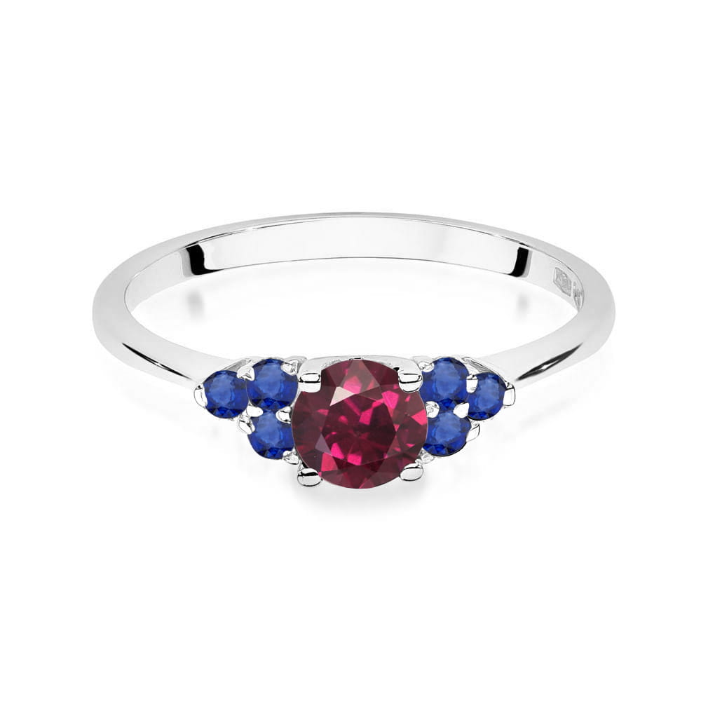 Inel Aur 14K W451 Rodolit 0.60ct