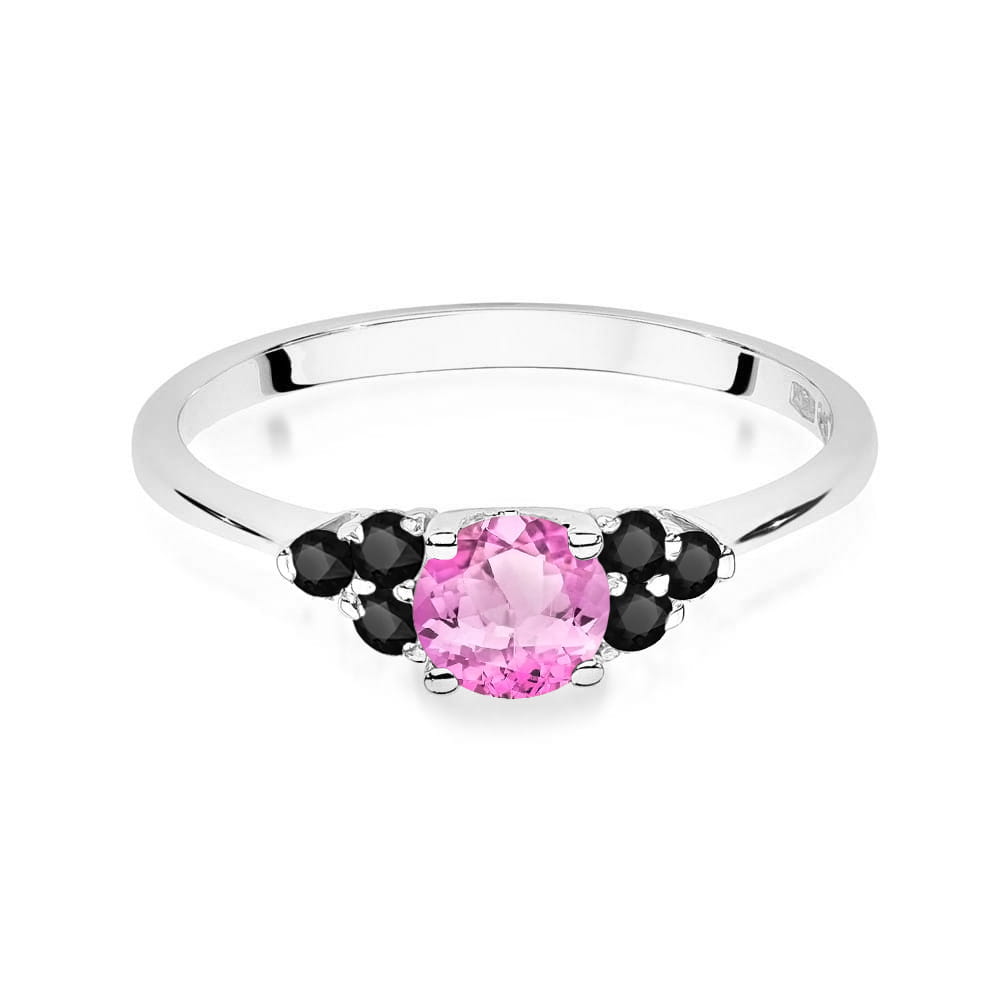 Inel Aur 14K W451 Topaz Roz 0.60ct