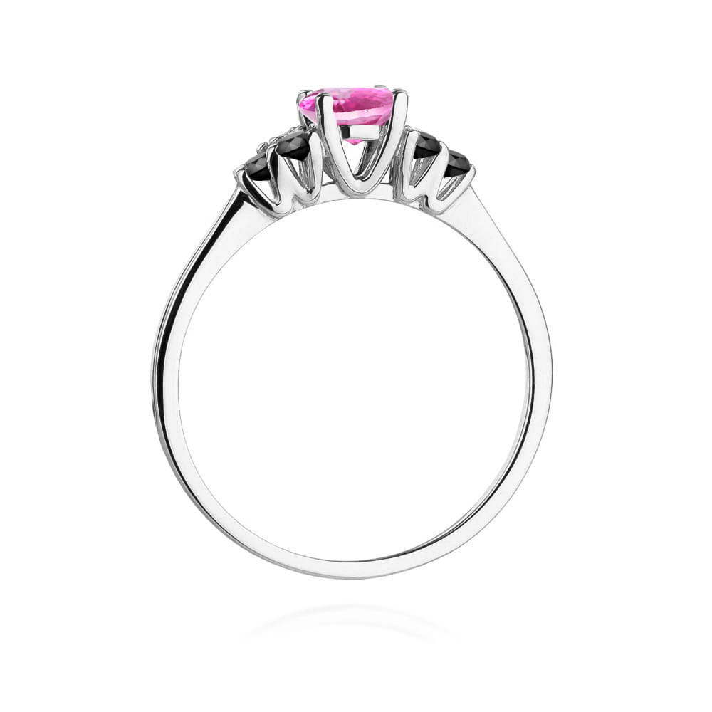 Inel Aur 14K W451 Topaz Roz 0.60ct