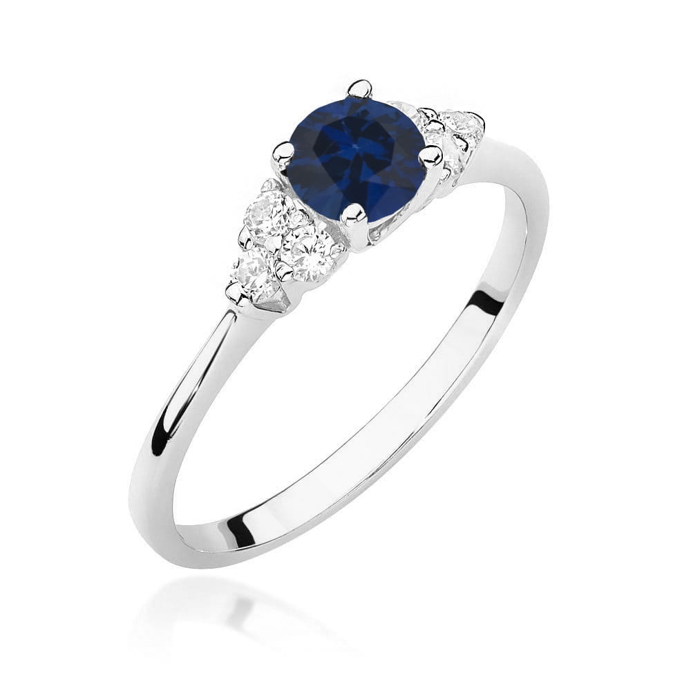 Inel Aur 14K W451 Safir 0.50ct