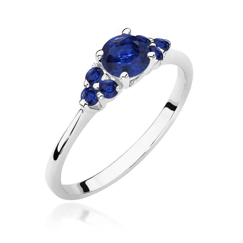 Inel Aur 14K W451 Safir 0.50ct